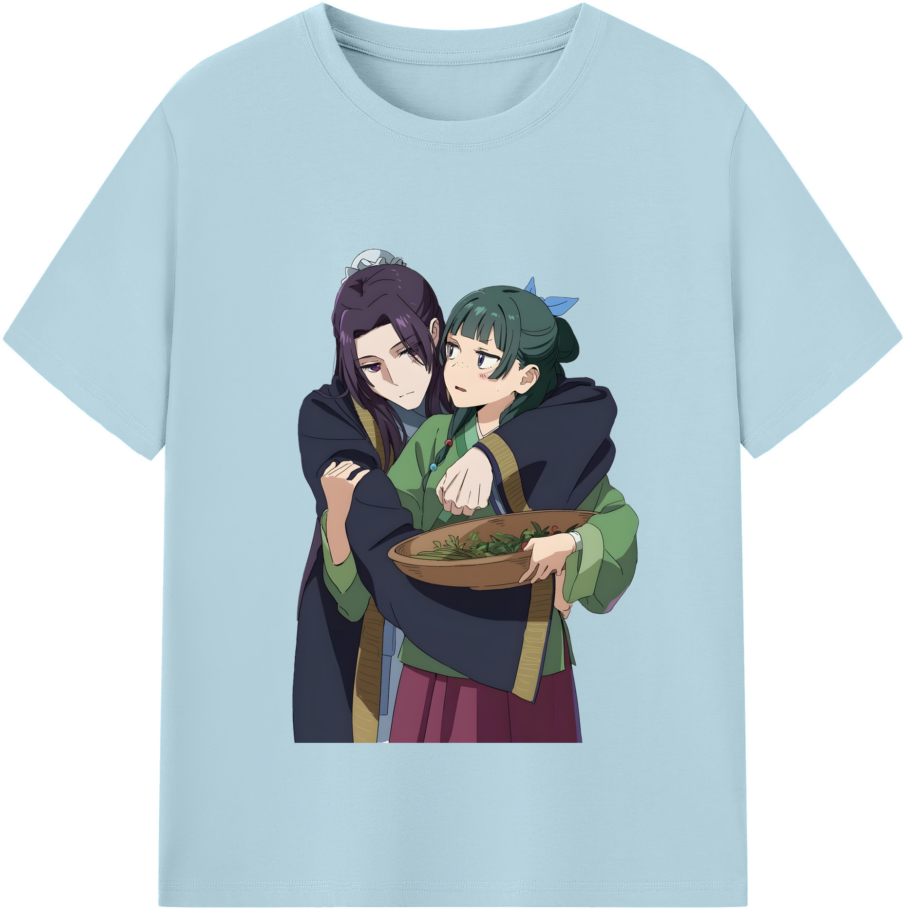 （画像用） 薬屋のひとりごと The Apothecary Diaries 綿100％半袖Tシャツ（フロントプリント）